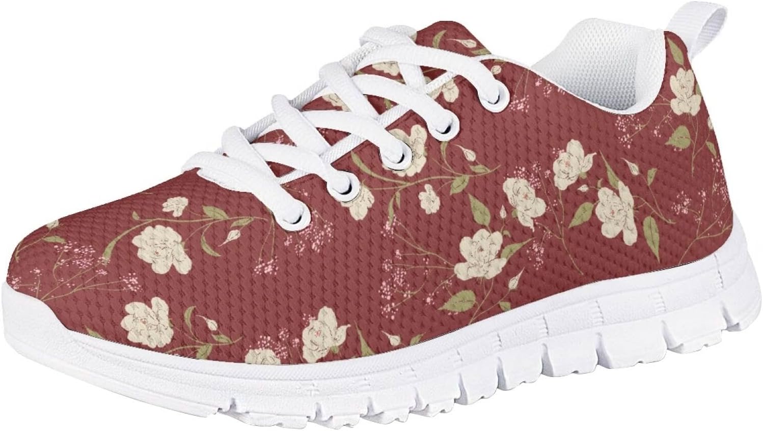 School Sneakers Kids Shoes Girls Long-Distance Activities Outdoor Lace Up Sneakers Running Shoes for Girls