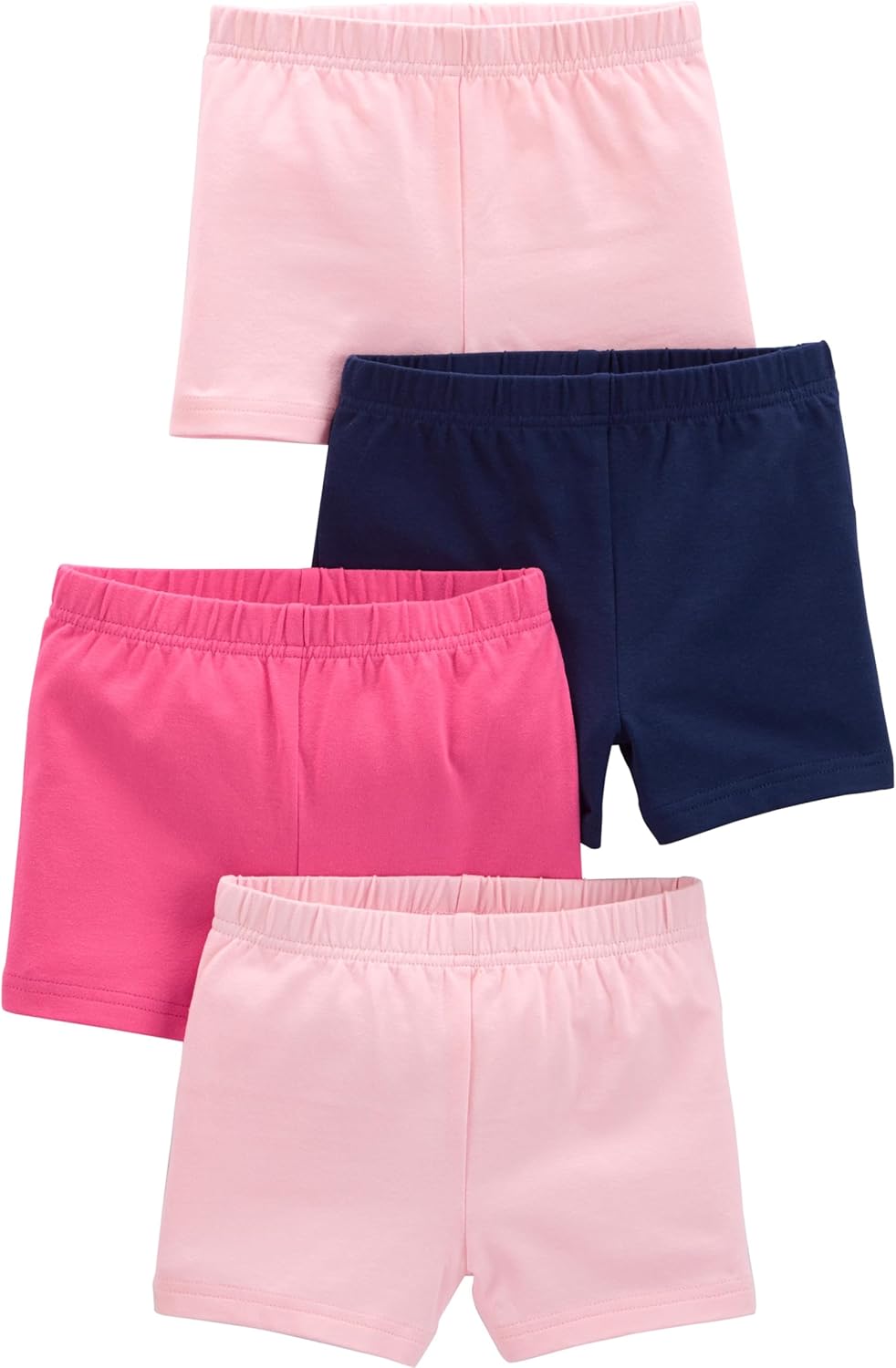Girls' 4-Pack Tumbling Shorts