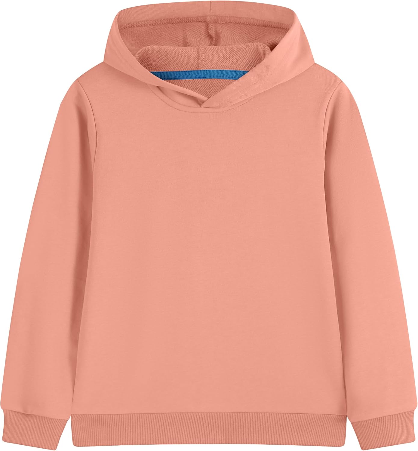 Cotton Kids Hoodie Sweatshirt Midweight Long Sleeve Pullover Boys Girls Tops Clothes for Toddlers(Age 2-14)