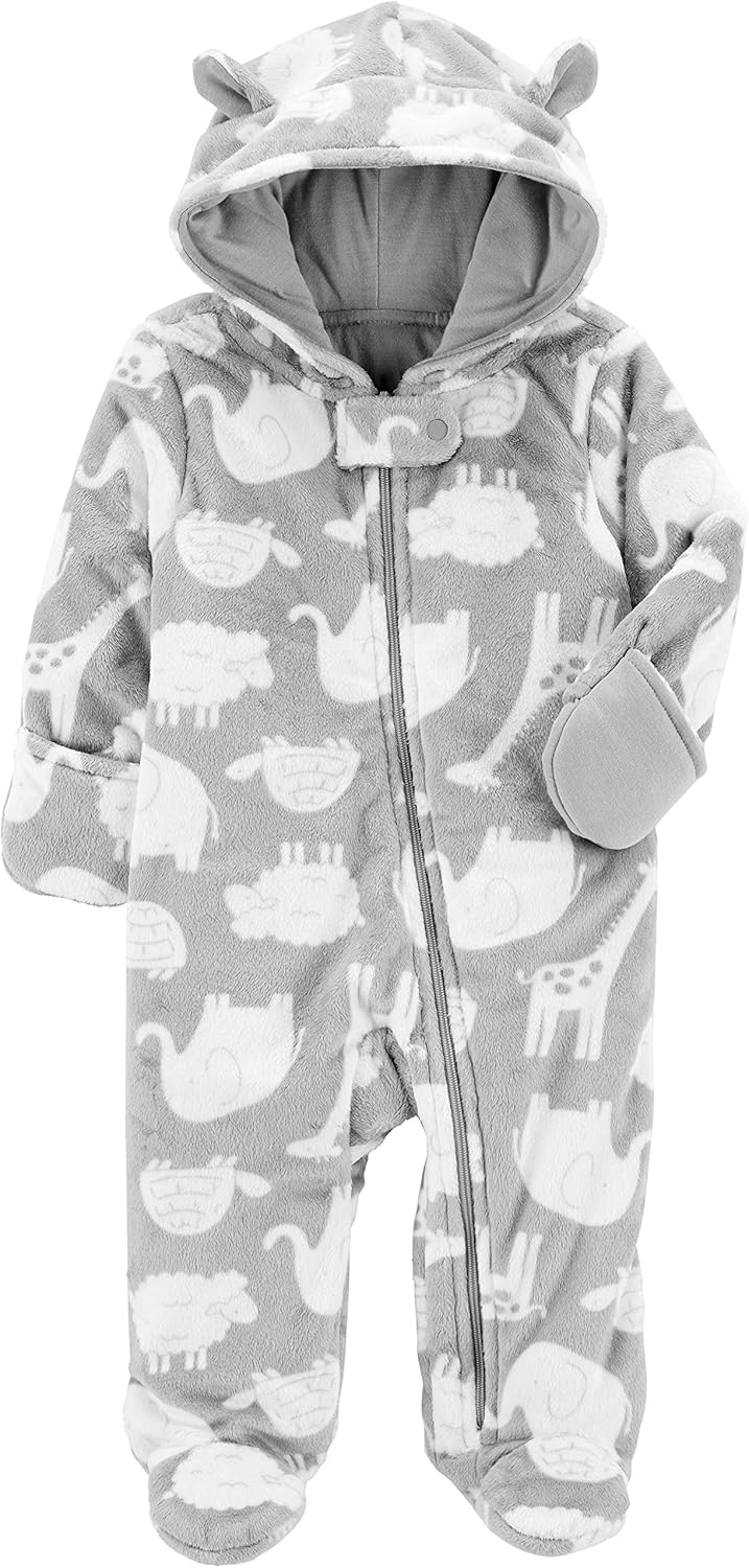 Kid's Pram Ivory Bear Outerwear