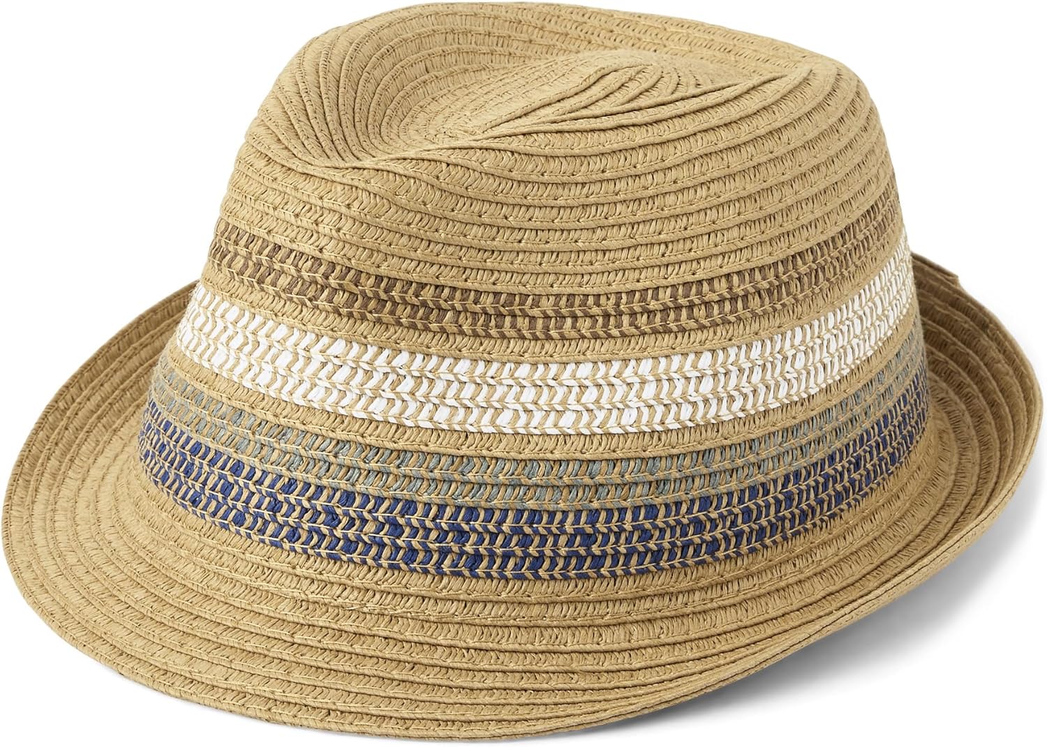 Baby-Boys and Toddler Natural Fedora Hat