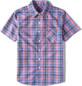 Boys' Short Sleeve Button Down Woven Shirt