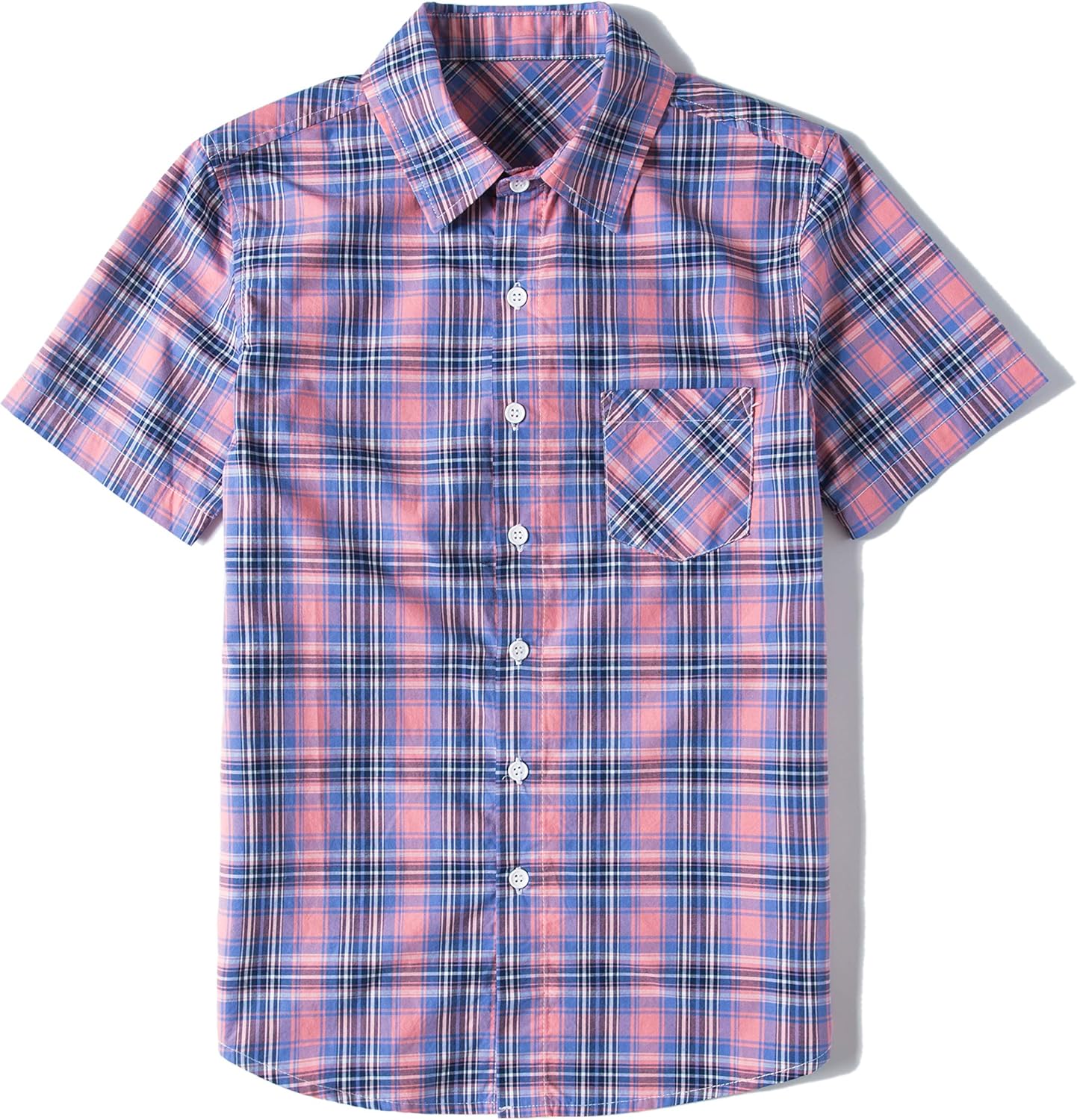 Boys' Short Sleeve Button Down Woven Shirt